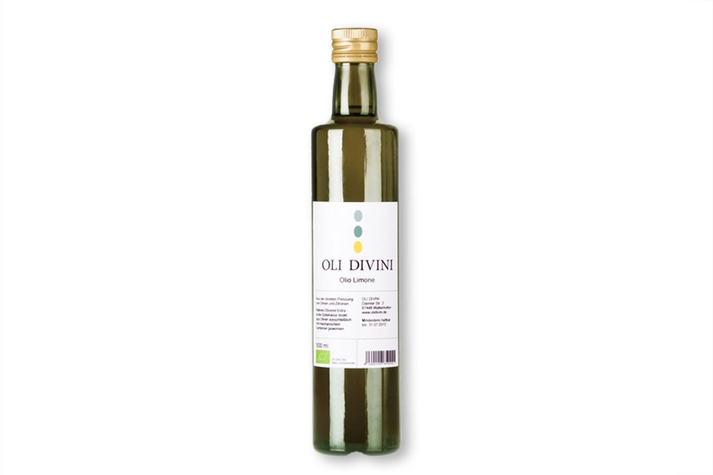 BIO Olio Limone Zitronen-Olivenöl - OLI DIVINI GmbH